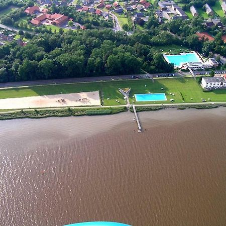 Idyllisches Reethaus Toenning Lejlighed Eksteriør billede