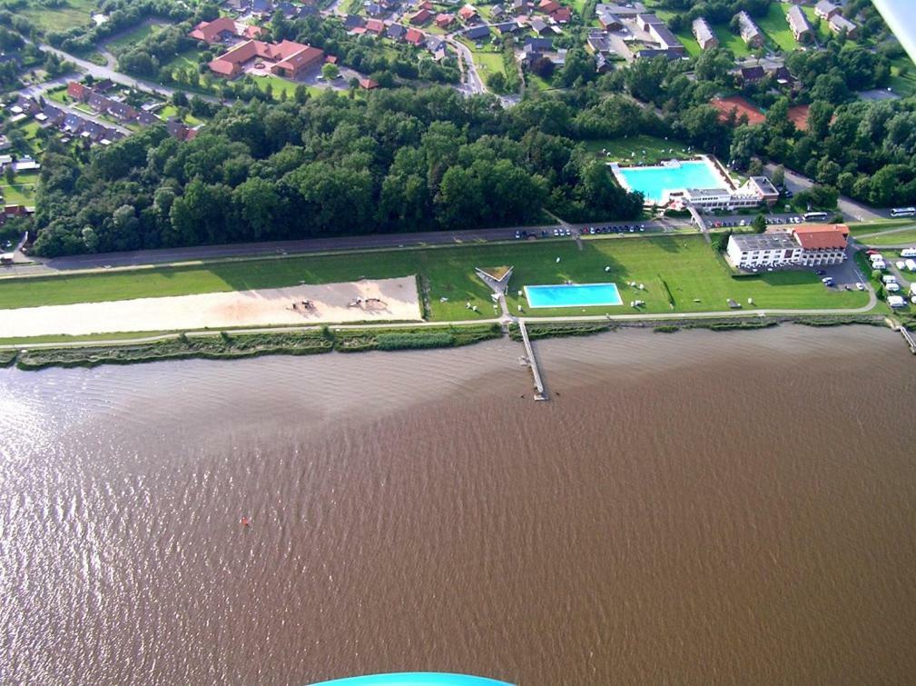 Idyllisches Reethaus Toenning Lejlighed Eksteriør billede